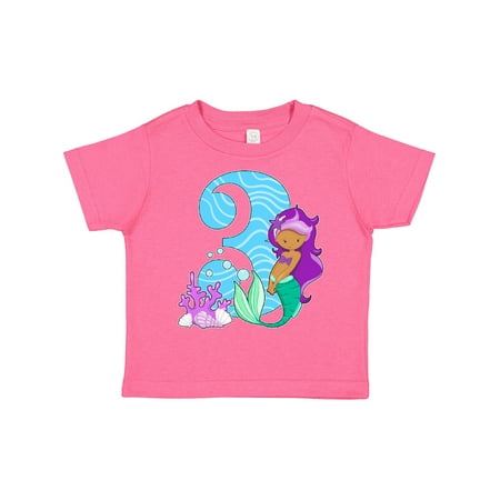 Inktastic Third Birthday Mermaid Gift Toddler Toddler Girl T-Shirt
Inktastic Third Birthday Mermaid Gift Toddler Toddler Girl T-Shirt