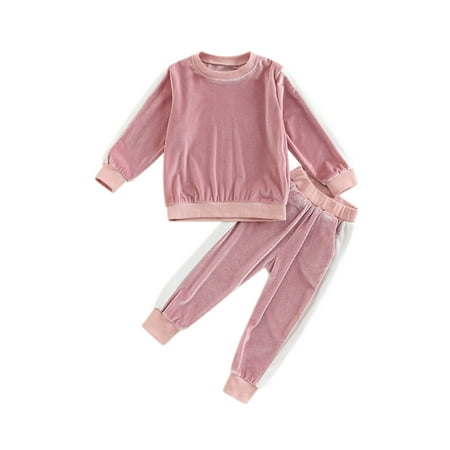 Bagilaanoe 2Pcs Toddler Baby Girl Boy Long Pants Set Velvet Patchwork Long Sleeve Sweatshirt Pullover Tops+ Trousers 1T 2T 3T 4T 5T 6T Kids Fall Casual Sweatsuit
Bagilaanoe 2Pcs Toddler Baby Girl Boy Long Pants Set Velvet Patchwork Long Sleeve Sweatshirt Pullover Tops+ Trousers 1T 2T 3T 4T 5T 6T Kids Fall Casual Sweatsuit