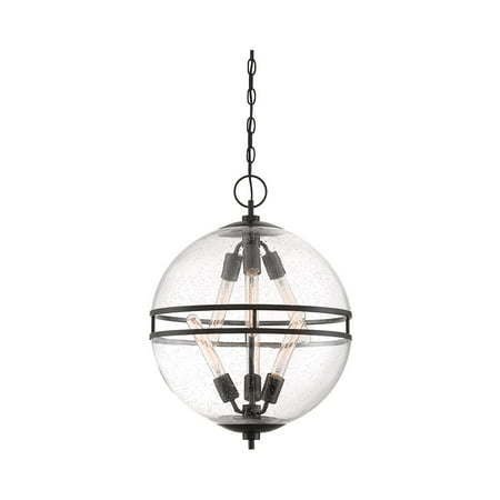Matte Black Tone Finish Pendants 14 Wide Clear Seedy Glass Medium Base 3 Light Fixture
Matte Black Tone Finish Pendants 14 Wide Clear Seedy Glass Medium Base 3 Light Fixture