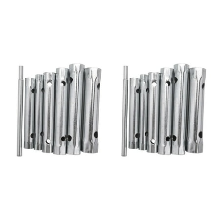 2X 6mm - 17mm Tubular Socket Wrench Set Plug Tube Hollow Socket Wrench Filter Wrench
2X 6mm - 17mm Tubular Socket Wrench Set Plug Tube Hollow Socket Wrench Filter Wrench