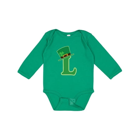 Inktastic Irish St Patricks Day Letter L Monogram Gift Baby Boy or Baby Girl Long Sleeve Bodysuit
Inktastic Irish St Patricks Day Letter L Monogram Gift Baby Boy or Baby Girl Long Sleeve Bodysuit