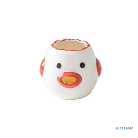 Cute Cartoon Chick Ceramic Egg Divider Yolk Protein Mini Seperator Liquid Filter Automatic Separation Divider Opener Baking
Cute Cartoon Chick Ceramic Egg Divider Yolk Protein Mini Seperator Liquid Filter Automatic Separation Divider Opener Baking