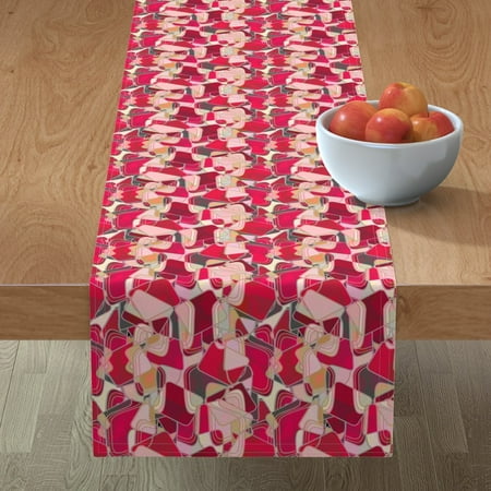 Cotton Sateen Table Runner 90 - Mod Red Gray Retro Abstract Style Print Custom Table Linens by Spoonflower
Cotton Sateen Table Runner 90 - Mod Red Gray Retro Abstract Style Print Custom Table Linens by Spoonflower