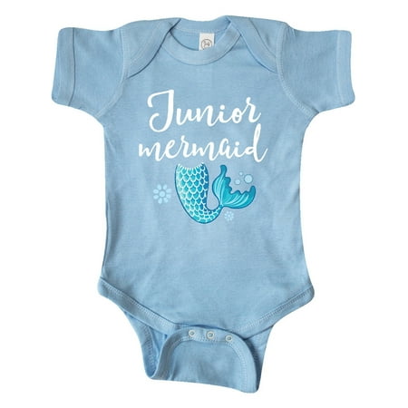 Inktastic Junior Mermaid Girls Gift Gift Baby Girl Bodysuit