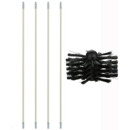 Dryer Duct Cleaning Kit Lint Remover Extends Up To 8 Feet Synthetic Brush Head
Dryer Duct Cleaning Kit Lint Remover Extends Up To 8 Feet Synthetic Brush Head