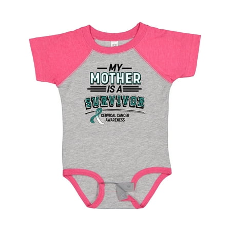 Inktastic My Mother is a Survivor Cervical Cancer Awareness Gift Baby Boy or Baby Girl Bodysuit
Inktastic My Mother is a Survivor Cervical Cancer Awareness Gift Baby Boy or Baby Girl Bodysuit