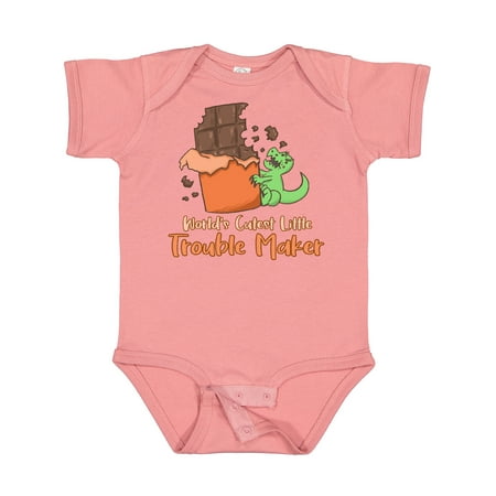 Inktastic World s Cutest Trouble Maker Gift Baby Boy or Baby Girl Bodysuit
Inktastic World s Cutest Trouble Maker Gift Baby Boy or Baby Girl Bodysuit