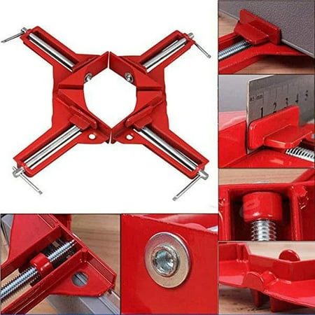 【JCXAGR】6Pcs Multifunction 90° Working Clamp Wooden Clip Right Angle Corner Frame Clip
【JCXAGR】6Pcs Multifunction 90° Working Clamp Wooden Clip Right Angle Corner Frame Clip