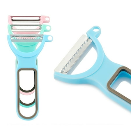 fruit peeler 3PCS Multifunctional Stainless Steel and Plastic Peeler Fruit Vegetable Peeler Utility Kitchen Tool with Case for Apples Potatoes Carrots (Pink/Blue/Green)
fruit peeler 3PCS Multifunctional Stainless Steel and Plastic Peeler Fruit Vegetable Peeler Utility Kitchen Tool with Case for Apples Potatoes Carrots (Pink/Blue/Green)