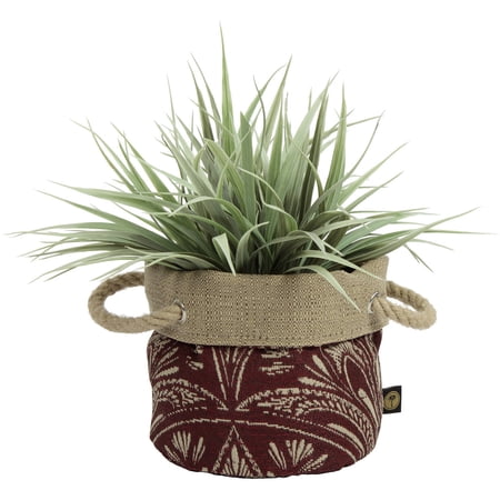 Bombay Outdoors 6" Nahla Fabric Floor Planter in Zanzibar Berry