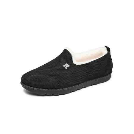 Rotosw Womens Slippers Plush Lined Fuzzy Slipper Fluffy Warm Shoes Casual House Home Shoe Indoor Non-Slip Black 5
Rotosw Womens Slippers Plush Lined Fuzzy Slipper Fluffy Warm Shoes Casual House Home Shoe Indoor Non-Slip Black 5