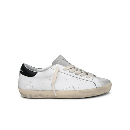 GOLDEN GOOSE Man Sneaker Superstar In Pelle Bianca