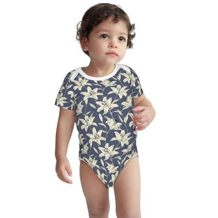 Haiem Lilies Flowers Printed Unisex-Baby Short Sleeve Onesies Bodysuits Unisex Babies Snap-Up Rompers-2 Years
Haiem Lilies Flowers Printed Unisex-Baby Short Sleeve Onesies Bodysuits Unisex Babies Snap-Up Rompers-2 Years