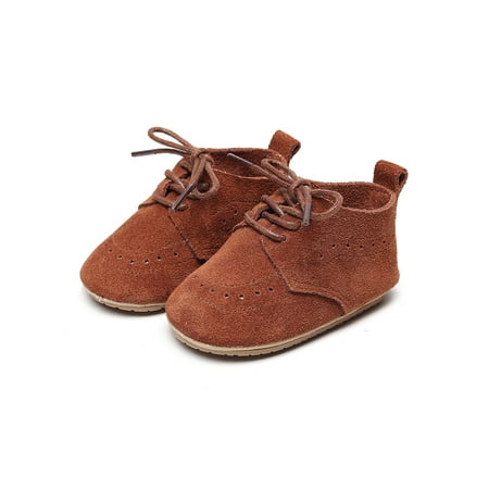 Colisha Unisex Baby Crib Shoe Prewalker First Walking Shoes Lace Up Flats Outdoor Anti-skid Ankle Booties Soft Sole Sneaker Nubuck Brown 6C
Colisha Unisex Baby Crib Shoe Prewalker First Walking Shoes Lace Up Flats Outdoor Anti-skid Ankle Booties Soft Sole Sneaker Nubuck Brown 6C