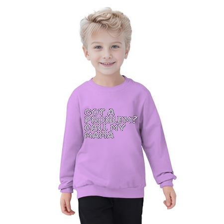 KUNKASA Boys Girls Cotton Long Sleeve Sweathirts Autumn And Winter Plus Fleece Hoodie Letter Cute Printed Casual Thick Warm Round Neck Children s Wear Graphic Top Shirts 1-3 Years
KUNKASA Boys Girls Cotton Long Sleeve Sweathirts Autumn And Winter Plus Fleece Hoodie Letter Cute Printed Casual Thick Warm Round Neck Children s Wear Graphic Top Shirts 1-3 Years