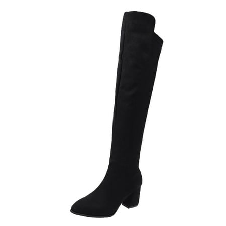 fvwitlyh Winter Boots for Womens Size 11 Leather Boots Ladies Fashion Solid Color Suede Pointed Toe Side Zipper Chunky High Dress Boots Size 11
fvwitlyh Winter Boots for Womens Size 11 Leather Boots Ladies Fashion Solid Color Suede Pointed Toe Side Zipper Chunky High Dress Boots Size 11