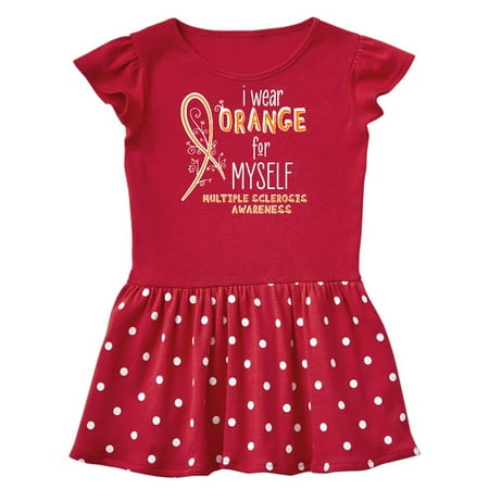 Inktastic I Wear Orange for Myself- Multiple Sclerosis awareness Gift Toddler Girl Dress
Inktastic I Wear Orange for Myself- Multiple Sclerosis awareness Gift Toddler Girl Dress