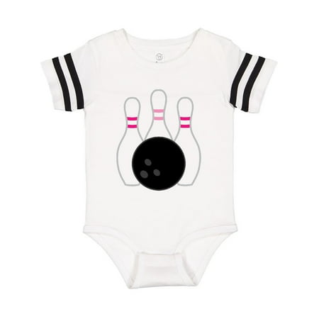 Inktastic Bowling Pins (pink) Gift Baby Girl Bodysuit 
Inktastic Bowling Pins (pink) Gift Baby Girl Bodysuit