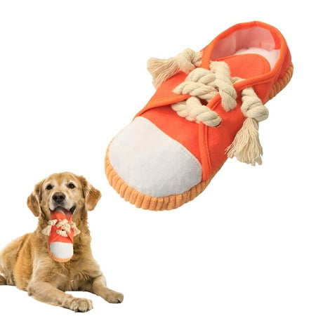 Blublu Park Dog Shoe Toys Interactive Durable Squeaky Chew Puppy Toy Orange
Blublu Park Dog Shoe Toys Interactive Durable Squeaky Chew Puppy Toy Orange