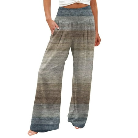Women s Casual Prints High Waist Wide Leg Palazzo Pants Elastic Waist Loose Comfy Pajama Pants Pockets Summer Pant Suits for Women Casual Womens Pants Elastic Waist Casual
Women s Casual Prints High Waist Wide Leg Palazzo Pants Elastic Waist Loose Comfy Pajama Pants Pockets Summer Pant Suits for Women Casual Womens Pants Elastic Waist Casual