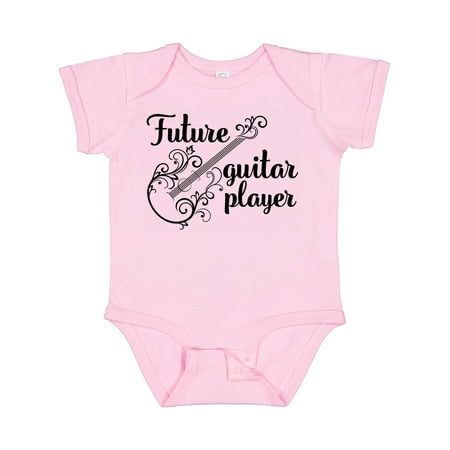 Inktastic Guitar Player Future Guitarist Gift Baby Girl Bodysuit
