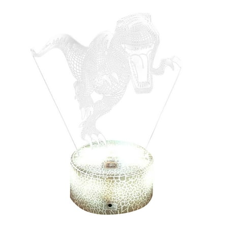 Dinosaur Colorful Touched 3D Night Light Children s Bedroom Night Colorful LED Stereo Visiones Night Light
Dinosaur Colorful Touched 3D Night Light Children s Bedroom Night Colorful LED Stereo Visiones Night Light