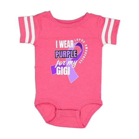 Inktastic I Wear Purple For My Gigi Lupus Awareness Gift Baby Boy or Baby Girl Bodysuit
Inktastic I Wear Purple For My Gigi Lupus Awareness Gift Baby Boy or Baby Girl Bodysuit