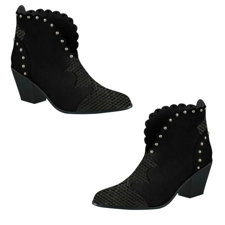 NUOLUX 1 Pair Rivet Boots Winter Pointed Shoes Fashion Short Boots Autumn Women Boots
NUOLUX 1 Pair Rivet Boots Winter Pointed Shoes Fashion Short Boots Autumn Women Boots