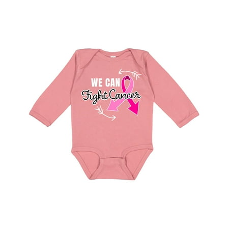 Inktastic We Can Fight Cancer Breast Cancer Awareness with Pink Ribbon and Arrows Gift Baby Boy or Baby Girl Long Sleeve Bodysuit
Inktastic We Can Fight Cancer Breast Cancer Awareness with Pink Ribbon and Arrows Gift Baby Boy or Baby Girl Long Sleeve Bodysuit