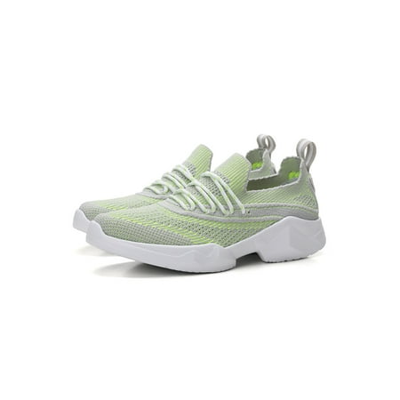 Ymiytan Women Sneakers Comfort Flats Slip On Casual Shoes Sports Lightweight Breathable Non-Slip Walking Shoe Gray Green 6
Ymiytan Women Sneakers Comfort Flats Slip On Casual Shoes Sports Lightweight Breathable Non-Slip Walking Shoe Gray Green 6