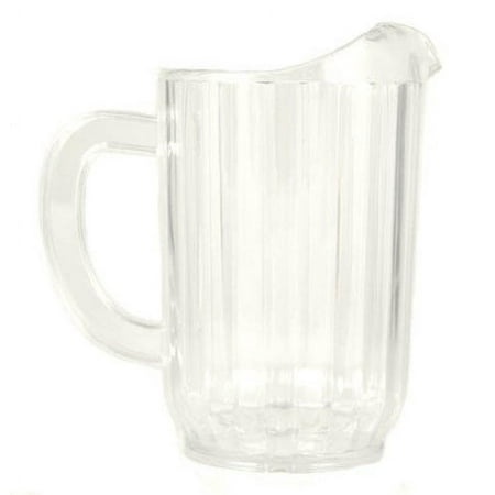 32 Oz. (Ounce) Water Beverage Serving Pitchers Beer Pitcher Restaurant Grade Heavy-Duty SAN Material Plastic Pitcher - Clear Set of 6
32 Oz. (Ounce) Water Beverage Serving Pitchers Beer Pitcher Restaurant Grade Heavy-Duty SAN Material Plastic Pitcher - Clear Set of 6