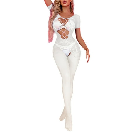 2DXuixsh Lingerie That Covers Women Fashion Print Mesh Lingerie Lace Lingerie Fine Mesh Hollow Out Transparent Silk Stockings Bra Panty Underwear Plus Size Body Stockings for Women Lingerie White
2DXuixsh Lingerie That Covers Women Fashion Print Mesh Lingerie Lace Lingerie Fine Mesh Hollow Out Transparent Silk Stockings Bra Panty Underwear Plus Size Body Stockings for Women Lingerie White