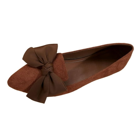 Women S Casual Shoes Fashion Solid Color Velvet Bow Decoration Pointed Flat Bottomed Casual Shoes
Women S Casual Shoes Fashion Solid Color Velvet Bow Decoration Pointed Flat Bottomed Casual Shoes