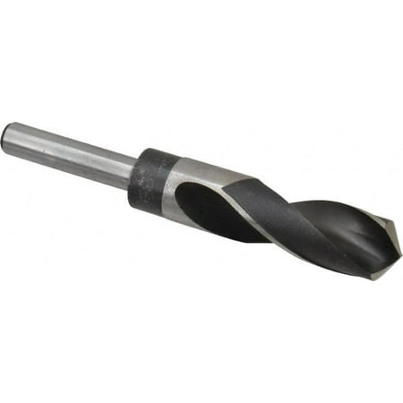 Hertel 15/16 118° 1/2 Shank Oxide Finish High Speed Steel Silver & Deming Reduced Shank Drill Bit
Hertel 15/16 118° 1/2 Shank Oxide Finish High Speed Steel Silver & Deming Reduced Shank Drill Bit