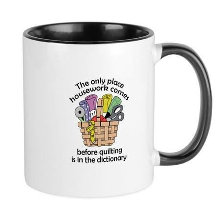 CafePress - QUILTING BEFORE HOUSEWORK Mugs - Ceramic Coffee Tea Novelty Mug Cup 11 oz
CafePress - QUILTING BEFORE HOUSEWORK Mugs - Ceramic Coffee Tea Novelty Mug Cup 11 oz