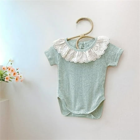 NIUREDLTD Kids Baby Girls Boys Summer Lace Collar Cotton Short Sleeve Romper Bodysuit Clothes
NIUREDLTD Kids Baby Girls Boys Summer Lace Collar Cotton Short Sleeve Romper Bodysuit Clothes