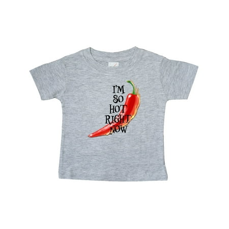 Inktastic I m so hot right now Chili Pepper on Fire Gift Baby Boy or Baby Girl T-Shirt
Inktastic I m so hot right now Chili Pepper on Fire Gift Baby Boy or Baby Girl T-Shirt