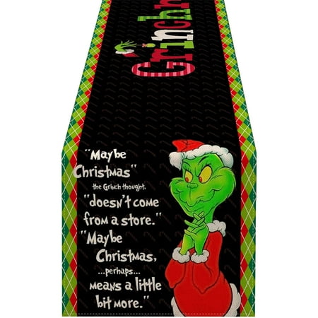 ECPECAD Gr1nch Tablecloths 13X72 Inch Mode Waterclor Plaid Christmas Trees Merry Xmas Table Runner Seasonal Winter Holiday Kitchen Dining Table Christmas Decoration for Indoor Home Party
ECPECAD Gr1nch Tablecloths 13X72 Inch Mode Waterclor Plaid Christmas Trees Merry Xmas Table Runner Seasonal Winter Holiday Kitchen Dining Table Christmas Decoration for Indoor Home Party