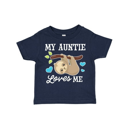Inktastic My Auntie Loves Me with Sloth and Hearts Gift Toddler Boy or Toddler Girl T-Shirt
Inktastic My Auntie Loves Me with Sloth and Hearts Gift Toddler Boy or Toddler Girl T-Shirt