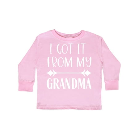 Inktastic I Got It From My Grandma Gift Toddler Boy or Toddler Girl Long Sleeve T-Shirt
Inktastic I Got It From My Grandma Gift Toddler Boy or Toddler Girl Long Sleeve T-Shirt