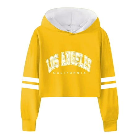 WUXIAN Girls Sweatshirt Girls Kids Casual Loose Active Long Sleeve Hoodies Hooded Short Pullover Letter Print Striped Teen Crop Tops Girls Tops Toddler Baby Lovely Cozy Clothing
WUXIAN Girls Sweatshirt Girls Kids Casual Loose Active Long Sleeve Hoodies Hooded Short Pullover Letter Print Striped Teen Crop Tops Girls Tops Toddler Baby Lovely Cozy Clothing