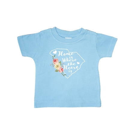 Inktastic South Carolina Home is Where The Heart is with Watercolor Floral Gift Baby Girl T-Shirt
Inktastic South Carolina Home is Where The Heart is with Watercolor Floral Gift Baby Girl T-Shirt