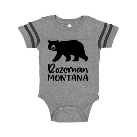 Inktastic Bozeman Montana Black Bear Silhouette Gift Baby Boy or Baby Girl Bodysuit
Inktastic Bozeman Montana Black Bear Silhouette Gift Baby Boy or Baby Girl Bodysuit