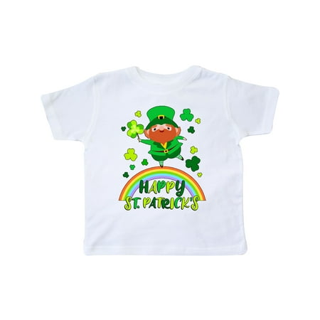 Inktastic Happy St. Patrick s Day Cute Leprechaun on Rainbow Gift Toddler Boy or Toddler Girl T-Shirt
Inktastic Happy St. Patrick s Day Cute Leprechaun on Rainbow Gift Toddler Boy or Toddler Girl T-Shirt