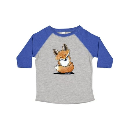 Inktastic KiniArt Fox Gift Toddler Boy or Toddler Girl T-Shirt