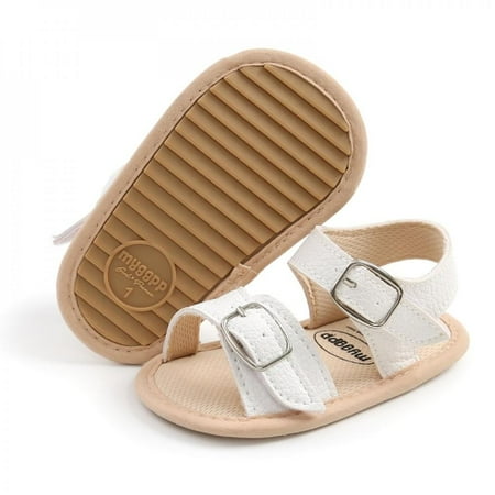 Spree Baby Kid Boy Girl Sandals Newborn Leather Soft Sole Crib Shoes