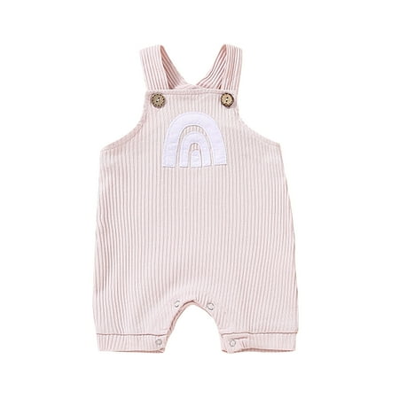 MELDVDIB Baby Romper Unisex Baby Boys Girls Jumpsuit Cotton Non-hooded Sling Buttons Romper Clothes Gift on Clearance
MELDVDIB Baby Romper Unisex Baby Boys Girls Jumpsuit Cotton Non-hooded Sling Buttons Romper Clothes Gift on Clearance