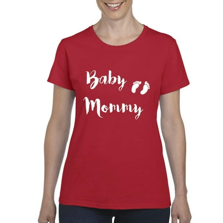 Artix - Women s T-Shirt Short Sleeve up to Women Size 3XL - Baby Mommy