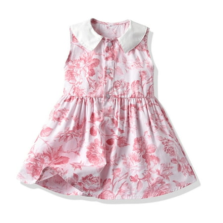 Binmer Toddler Infant Baby Girls Sleeveless Vest Floral Printed Princess Dress Clothes
Binmer Toddler Infant Baby Girls Sleeveless Vest Floral Printed Princess Dress Clothes