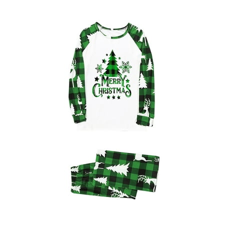 Genuiskids Christmas Pajamas Family Matching Parent Child Christmas Nightclothes Long Sleeve Round Neck Tree Print Tops Trousers Suit Infants Romper
Genuiskids Christmas Pajamas Family Matching Parent Child Christmas Nightclothes Long Sleeve Round Neck Tree Print Tops Trousers Suit Infants Romper